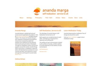 Ananda Marga: Meditation, Yoga and Social Service – Self-Realization and Service to All