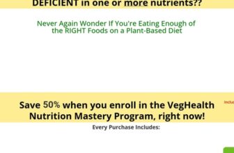 Become An Expert In Vegan & Vegetarian Nutrition Today!