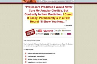 Angular Cheilitis Free Forever - How to Cure Angular Cheilitis Naturally & Permanently in 12 Hours or Less