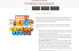 Fitness Packages | 20 Minute Body