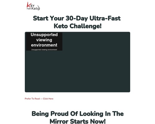 Start Your 30-Day Ultra-Fast Keto Challenge