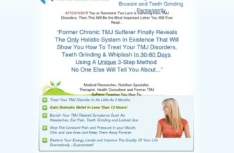 TMJ No More™ - Stop TMJ, Bruxism and Teeth Grinding Holistically