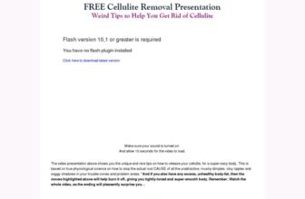 cellulite removal video presentation