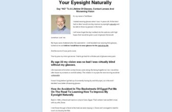 How To Improve Eyesight Naturally - Clickbank - How To Improve Eyesight Naturally