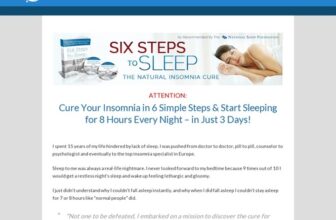 The Natural Cure For Insomnia