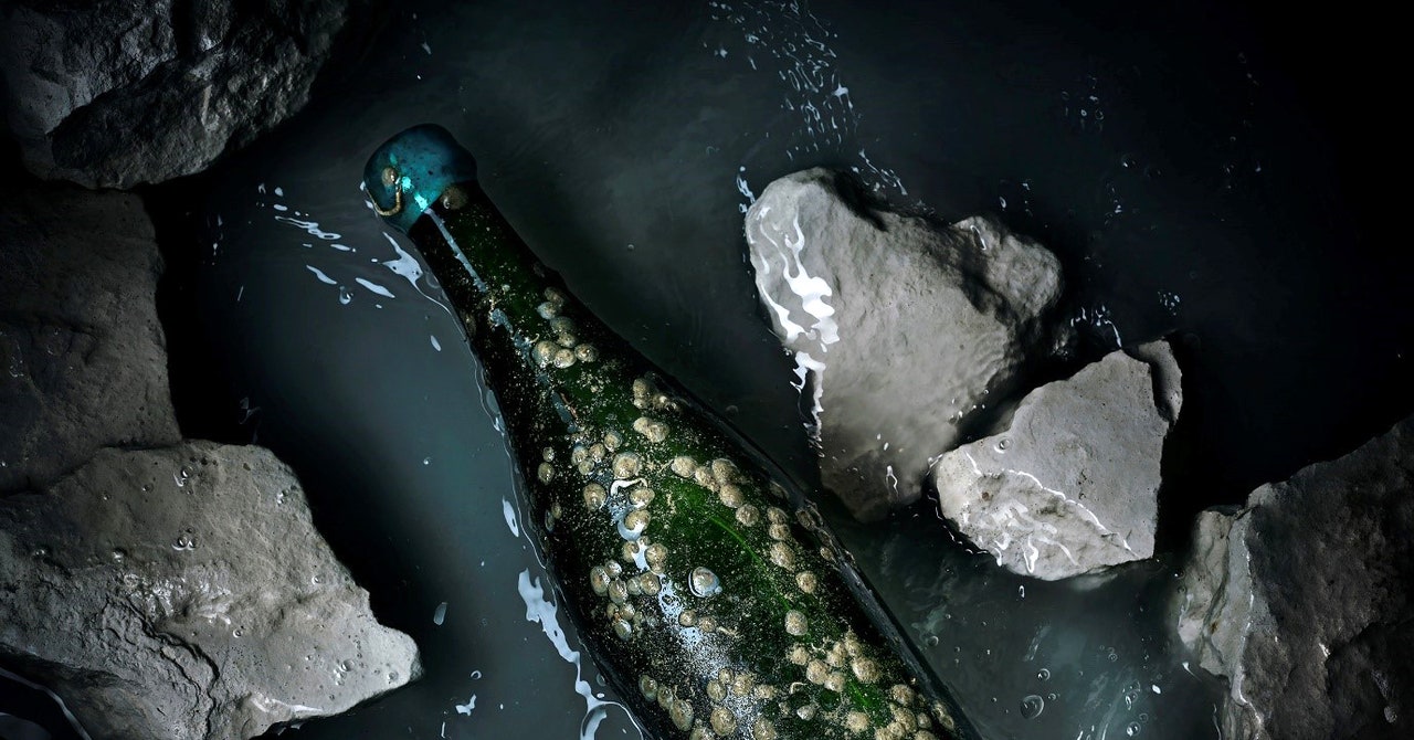 Undersea-Aged Champagne Is Starting to Surface