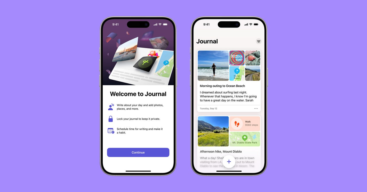 Apple's Journal App Is Easy, Free, and Already on Your Phone