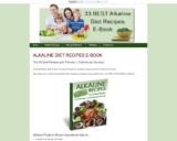 Alkaline Diet Recipes – The 33 Best Recipes with Pictures & Calories